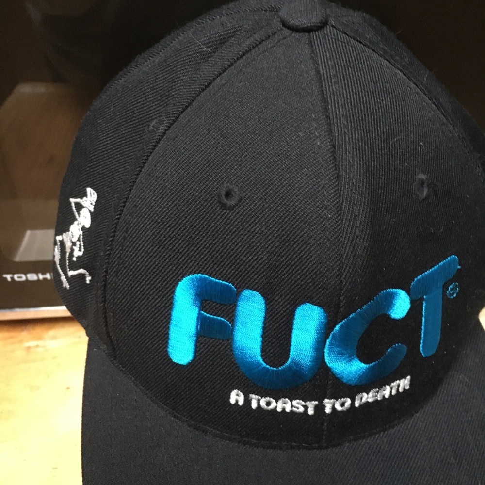 NWOT FUCT “A TOAST TO DEATH”adjustable baseball cap